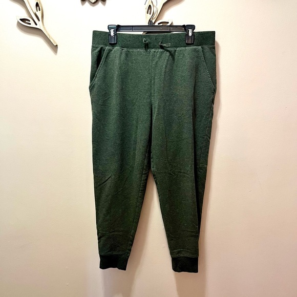Lands' End Other - Land’s End Boy’s Army Green Joggers Size Large